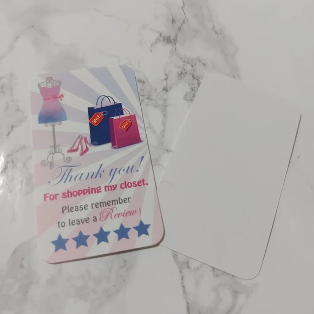 ♥️ 5x25 / 50 Thank You Cards